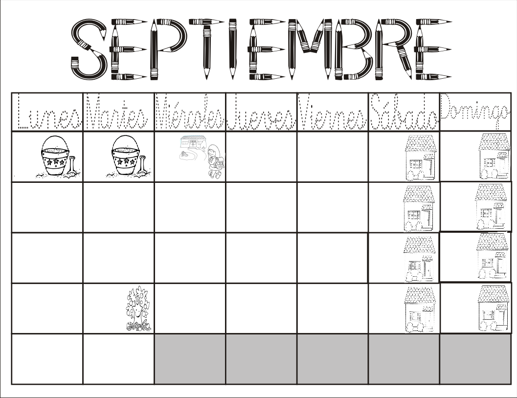 con mi toque personal calendario septiembre calendario septiembre 2014