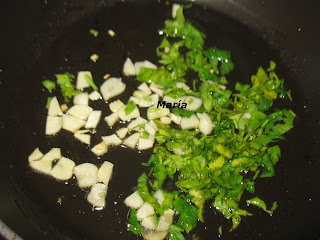 Paquetitos de verduras con champiñones al ajillo