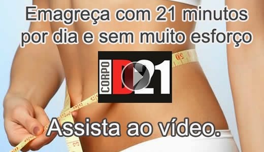 Emagreça sem esforço com apenas 21 minutos por dia