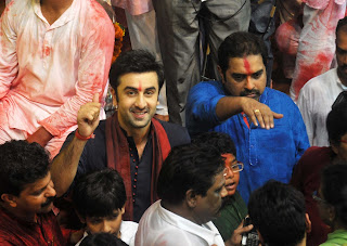 Ranbir Kapoor visits Lalbaugcha Raja, Mumbai