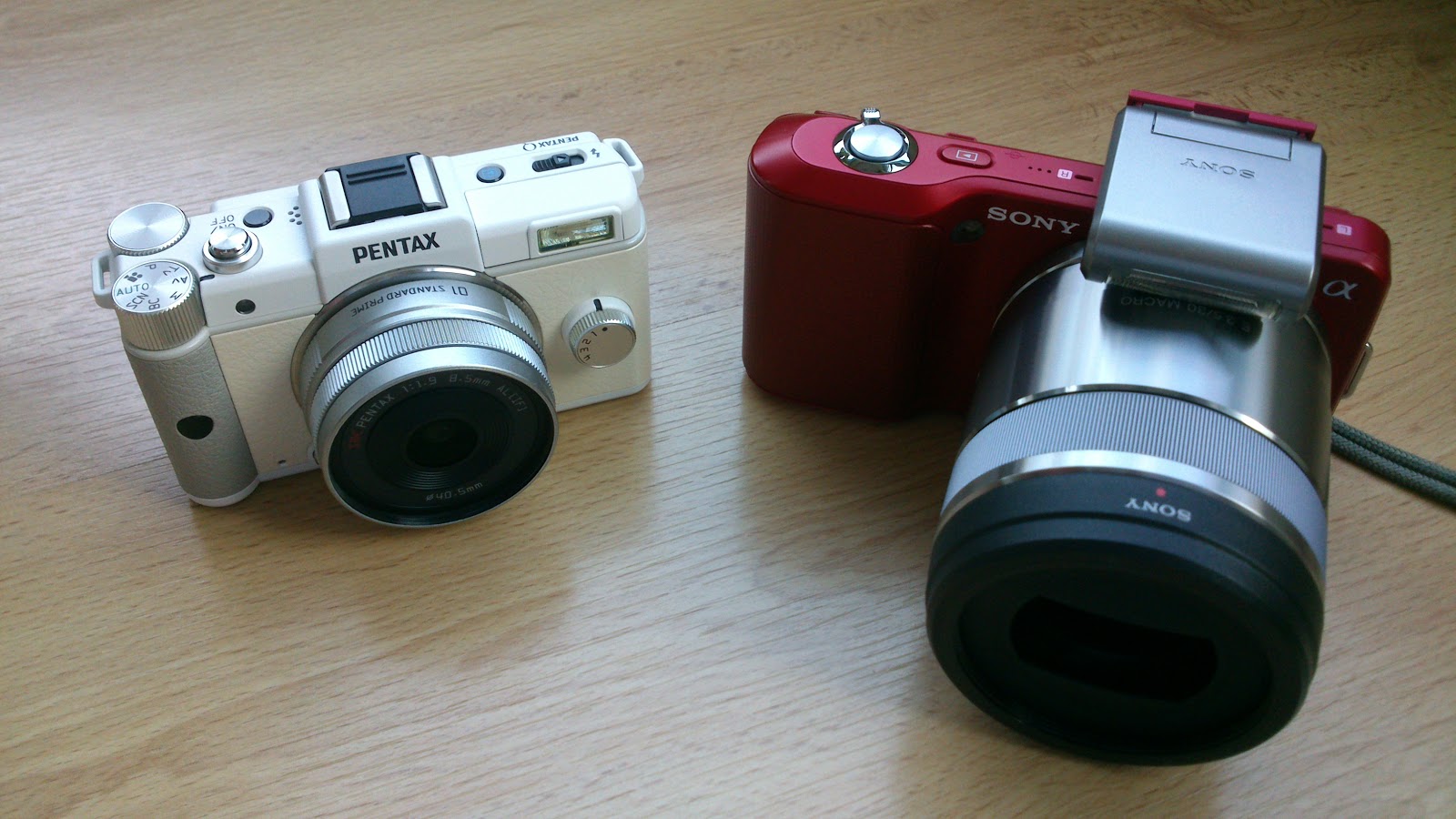 RiceHigh's Pentax Blog My Pentax Q Vs NEX3 Measurbation ISO 1253200