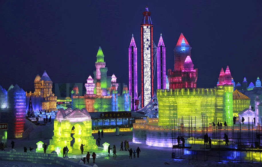 They Carved An Entire City Out Of Ice…And It’s Beyond Awesome. Snow