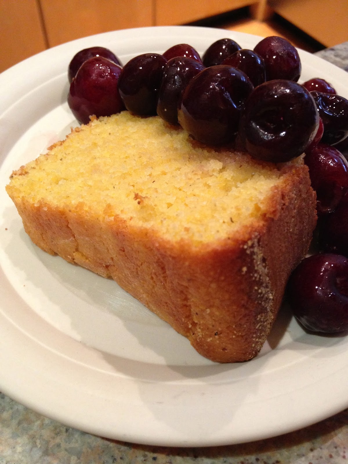 cooking good and easy: Cooked Corn Meal Cake