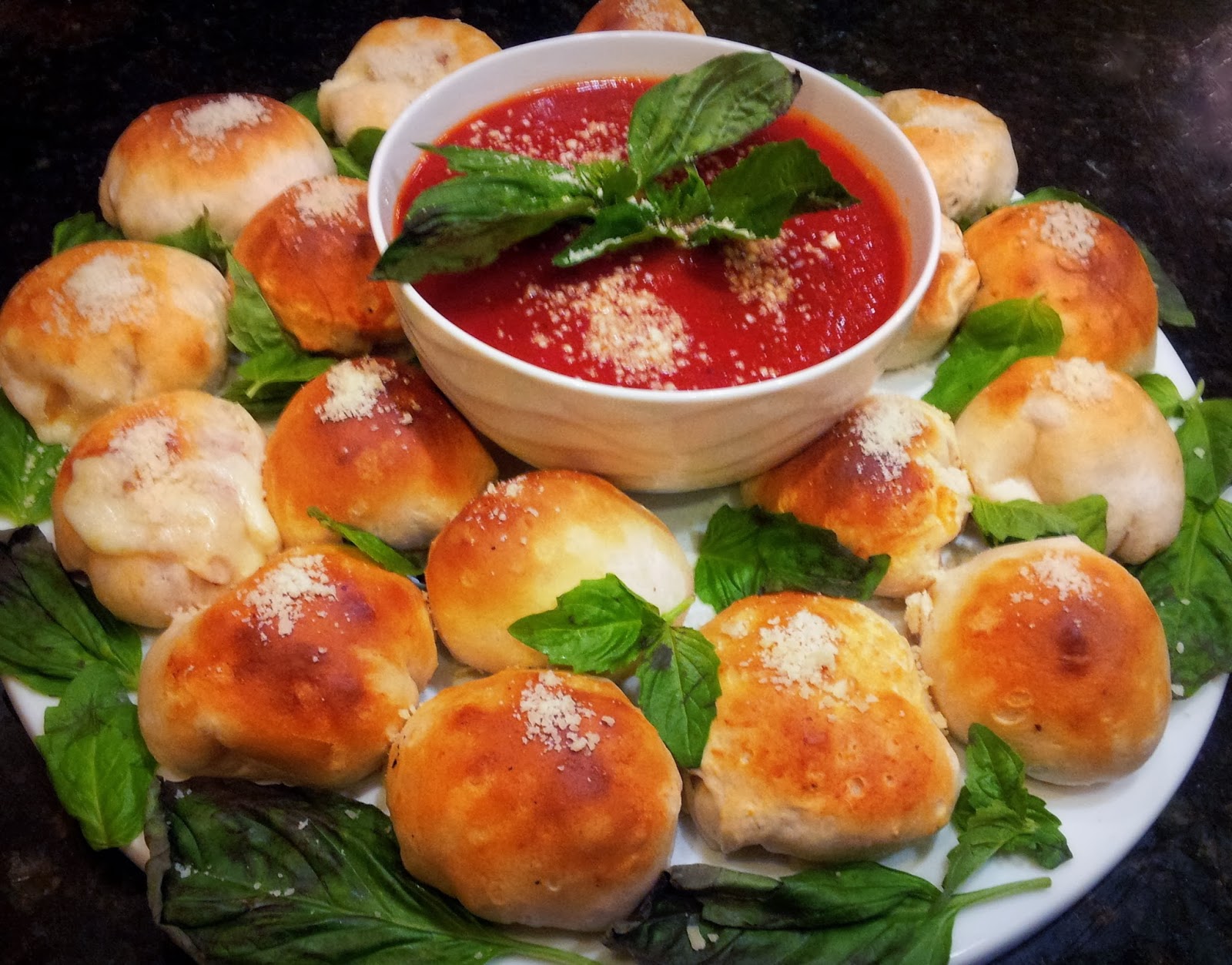 Party with Leah Pepperoni Pizza Biscuit Wreath
