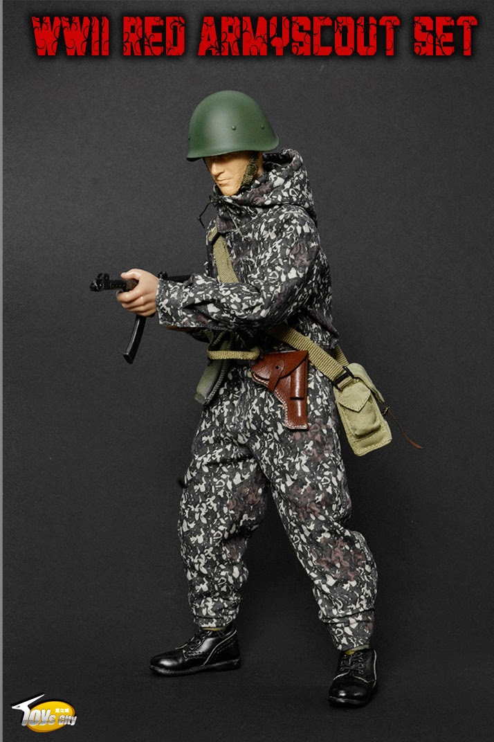 Details about   Toys City TC 68003 WWII Soviet Scout Set Accessories Action Figure In Stock PVC 