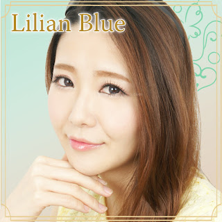 Lilian Blue Contact Lenses at ohmylens.com