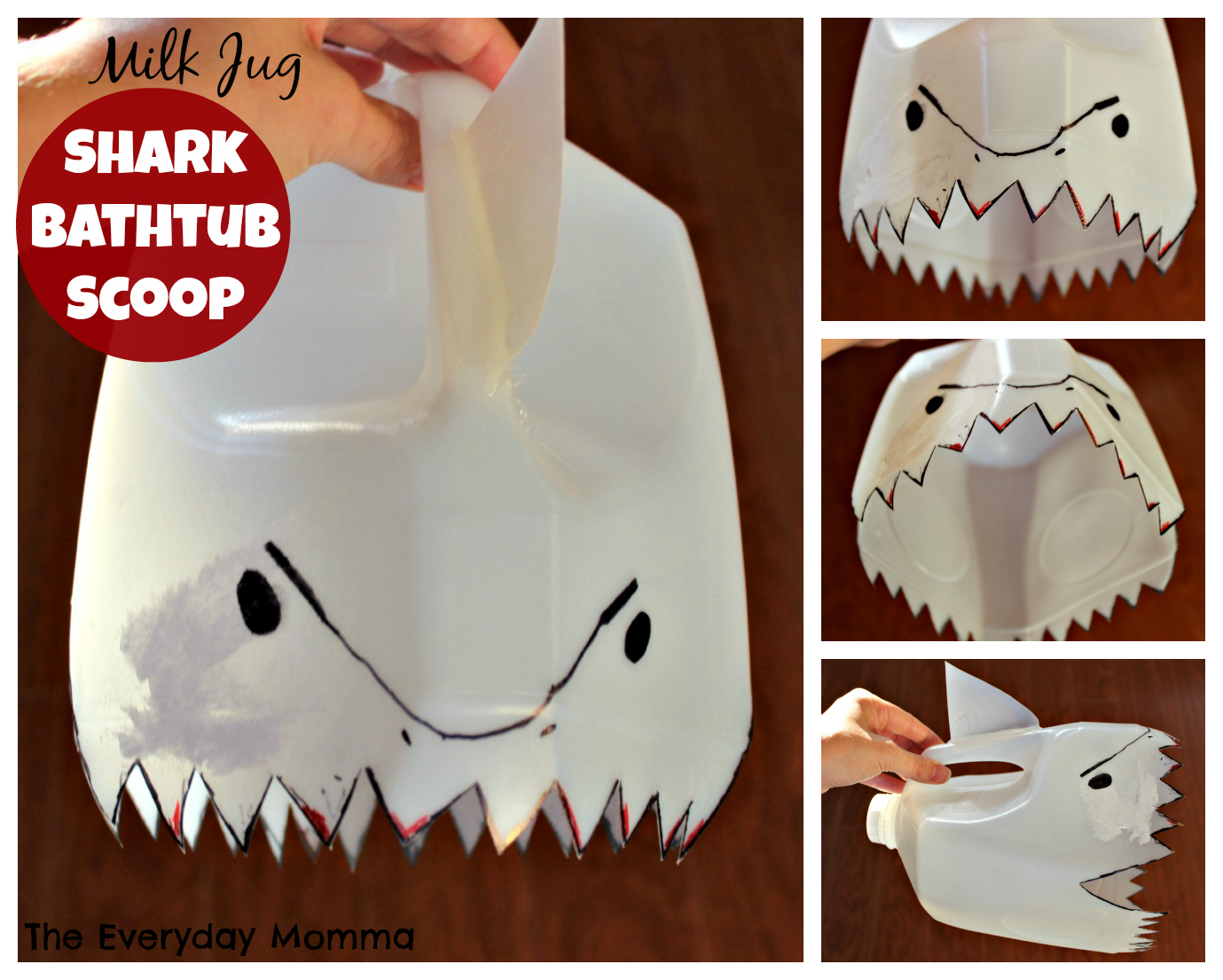 The Everyday Momma {Think Outside the Toy Box} Milk Jugs DIY Bathtub