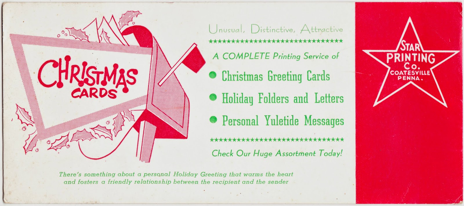 papergreat ink blotter get your christmas cards from star printing