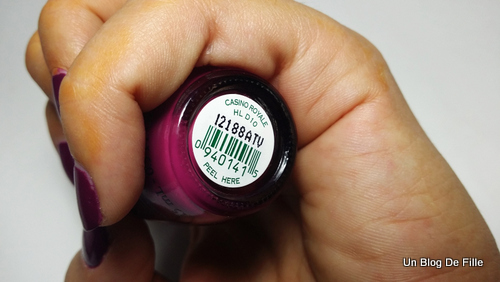 Casino royale opi swatch