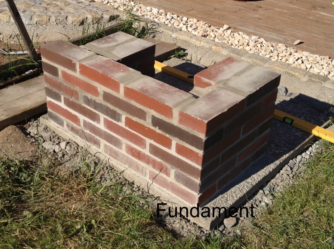 Die ersten f?nfeinhalb Lagen (1 12 Steine pro Lage bzw Schicht) : Grill Selber Bauen Mauern Grill Selber Bauen Mauern : Die ersten f?nfeinhalb Lagen (1 12 Steine pro Lage bzw Schicht)