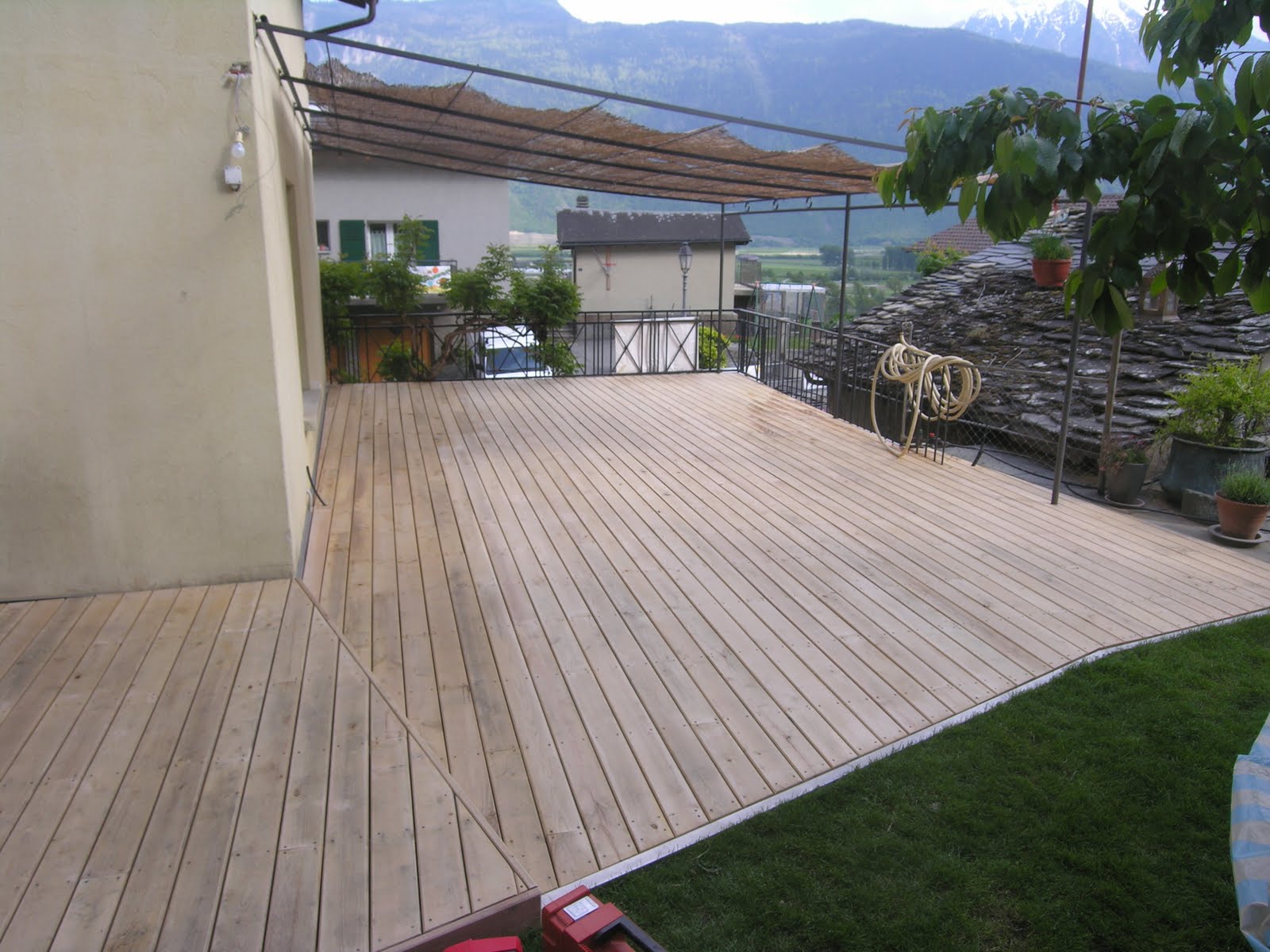 FM BOIS terrasse en chataîgnier non traité FM BOIS terrasse en chataîgnier non traité