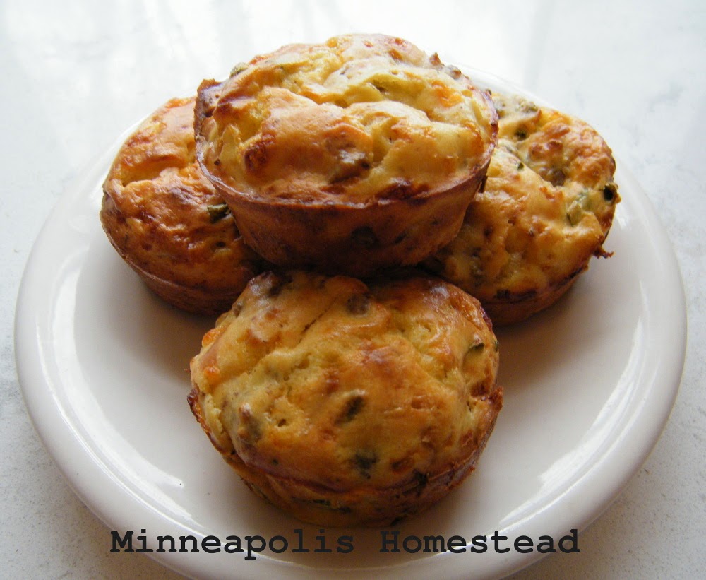 Cheesy Egg and Sausage Muffins Recipe Easy Breakfast On The Go (low