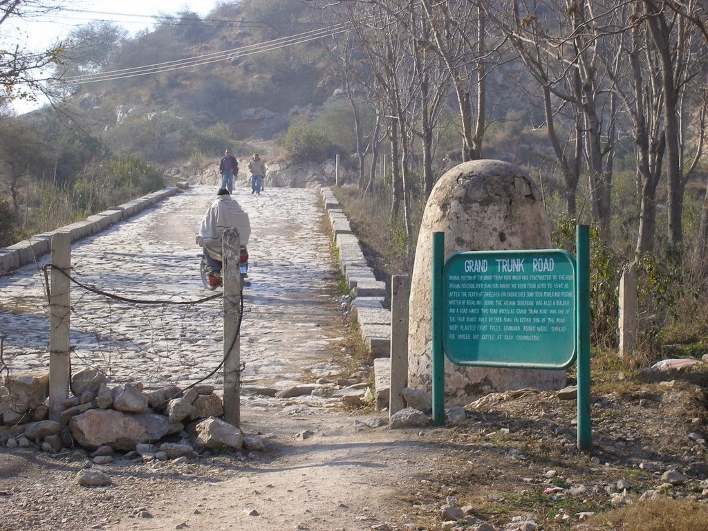 The original portion of G.T road History of Pashtuns د پښتنو تاريخ