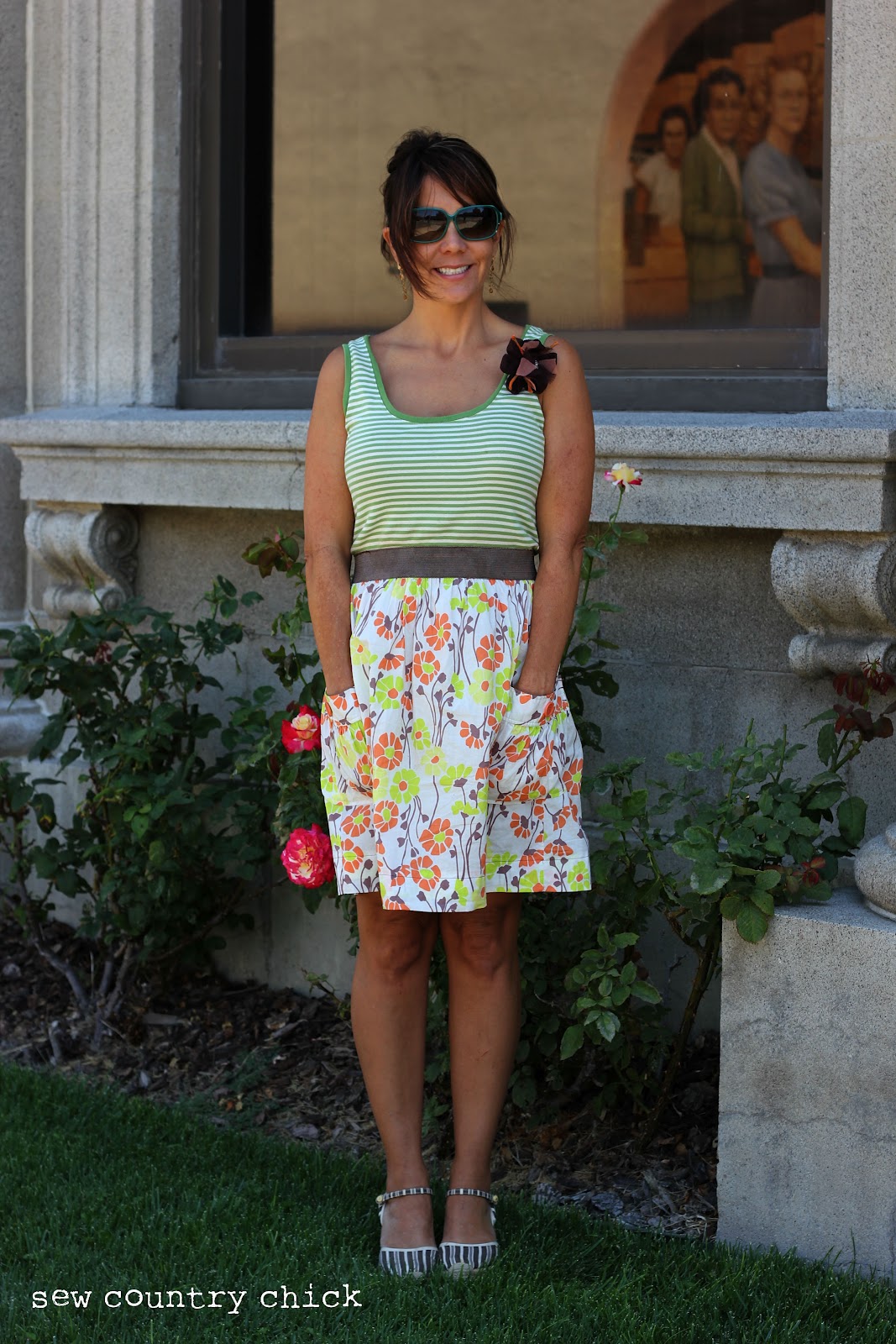 Easy Tank Top Dress Tutorial