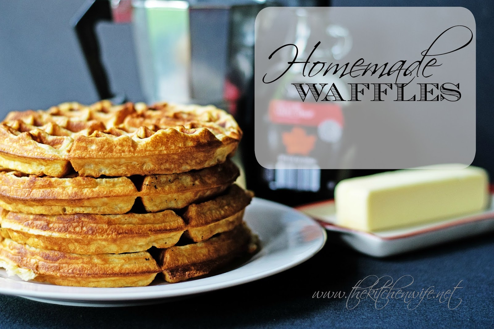 homemade waffles without baking powder