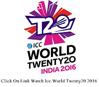 WATCH ICC WORLD T20, 2016