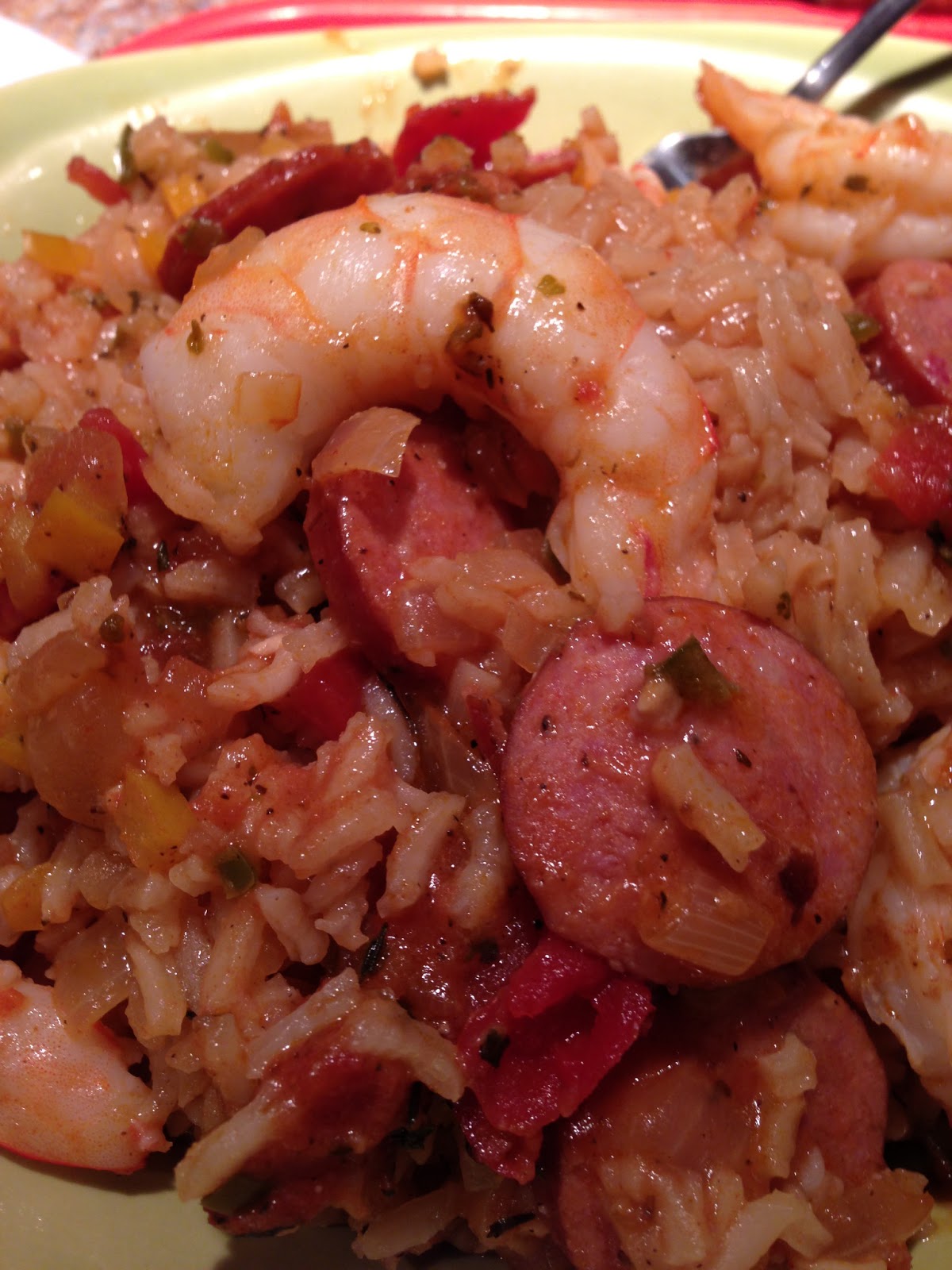 Dressed Up, Buttoned Down. Eat This Jambalaya with Shrimp and