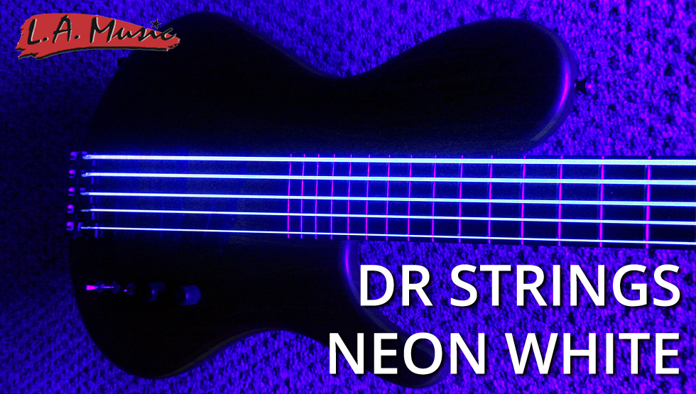 DR Strings K3 NEON HiDef White Electric Lite Guitar Strings L.A