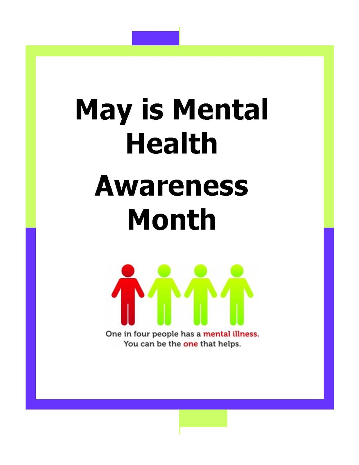 Hamden Library Blog: May is Mental Health Awareness Month
