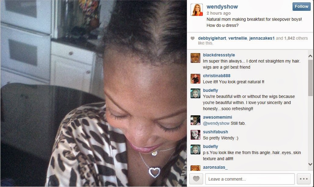 Pay Attention To Wendy Williams Real Hair