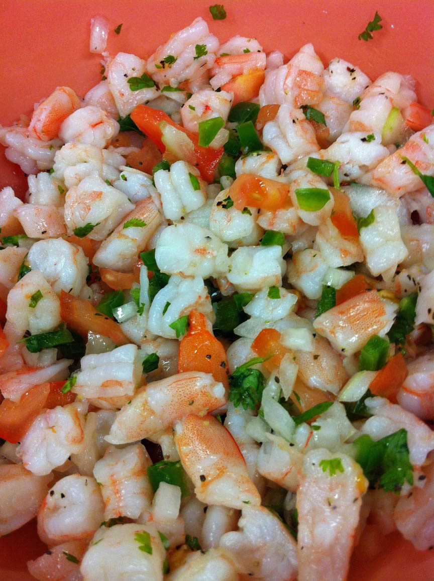 Avocado Ceviche Soup The Crafty Chica