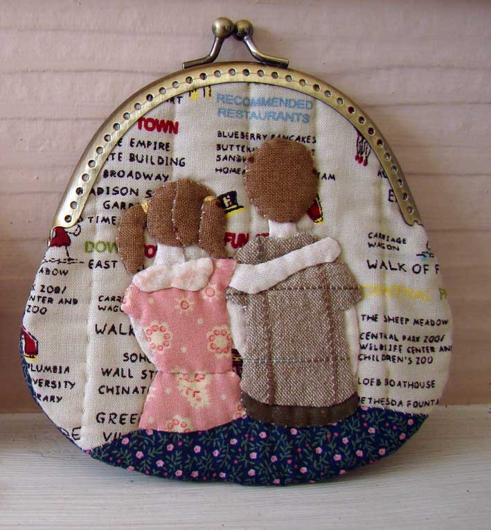 Marmalade Applique purse