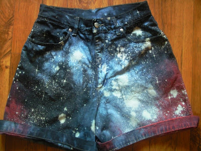 spodenki diy galaxy szorty hit 2012 black milk