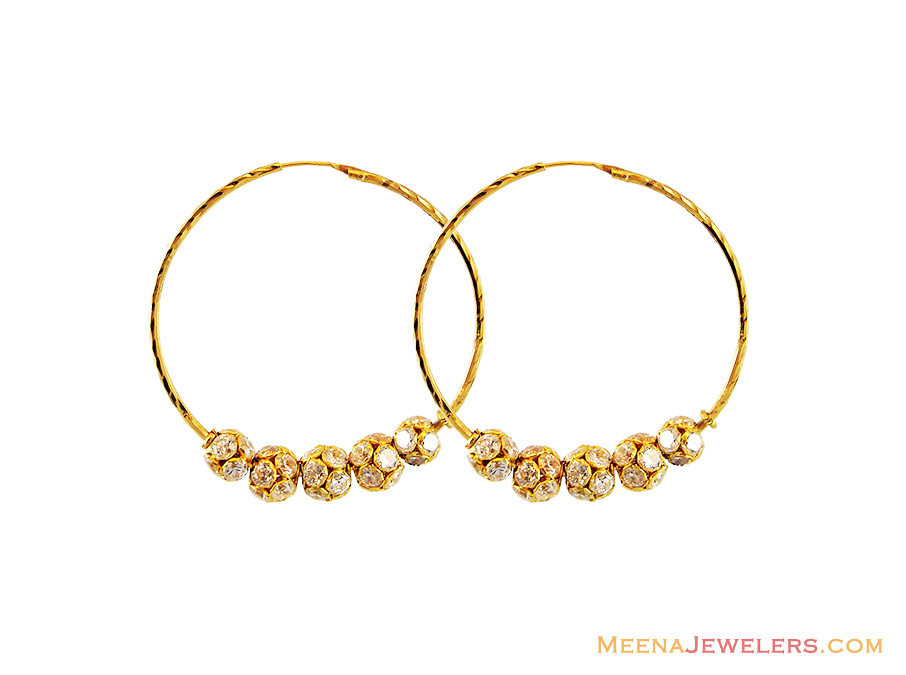 http://www.meenajewelers.com/details/Earrings/Hoop_Earrings/13403/22K_Designer_Gold_Hoop_Earrings_/