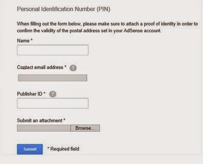 Google-Adsense-PIN-Form Google-Adsense-PIN-Form