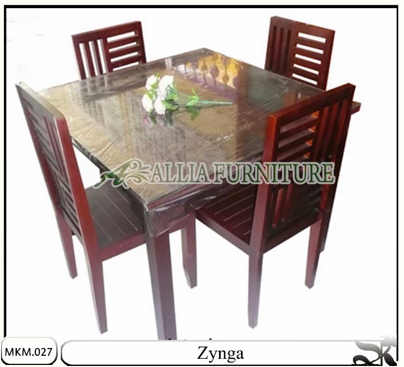 Meja makan model minimalis set zynga Meja makan model minimalis set zynga