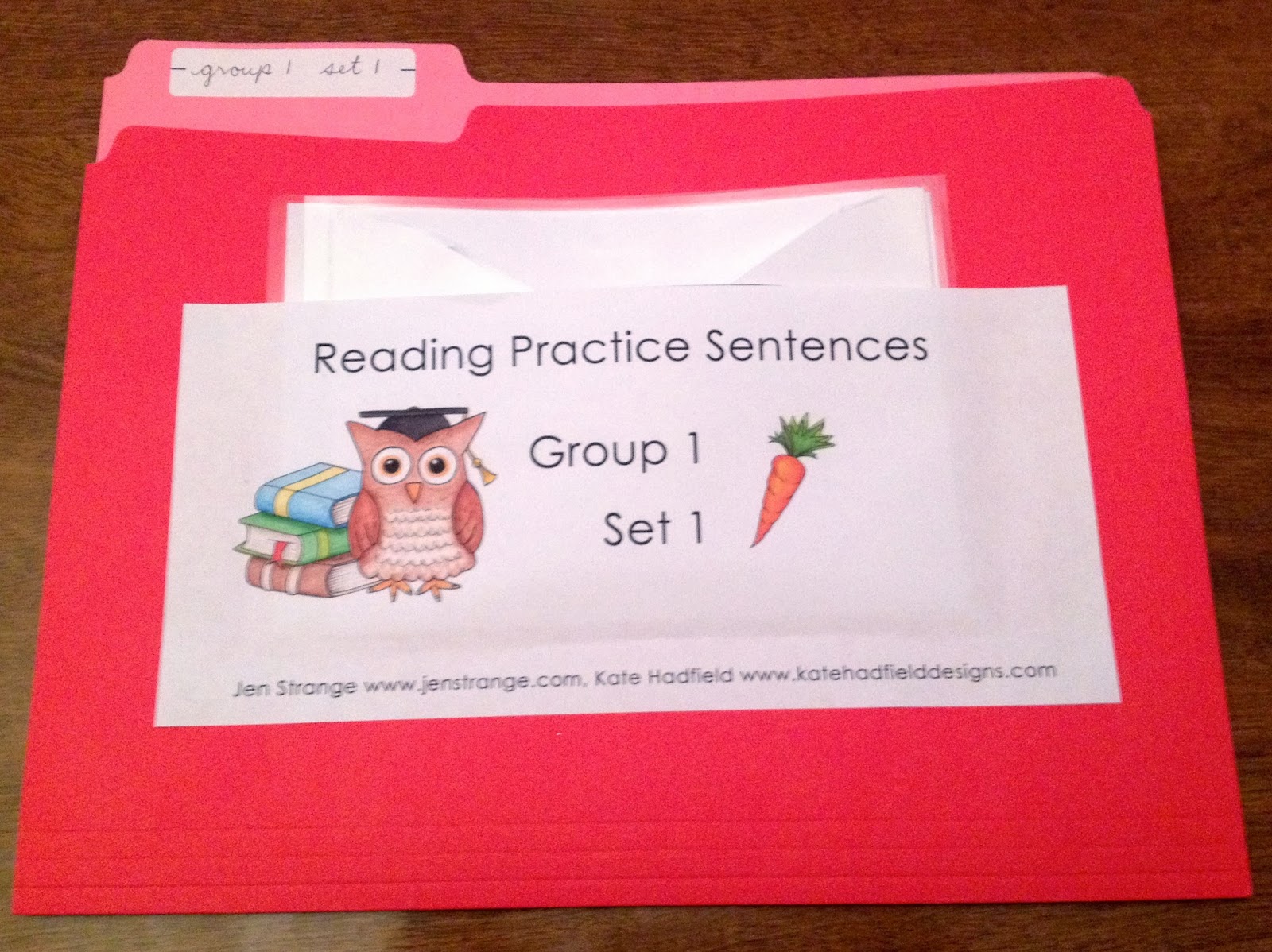 To the Lesson! Reading Sentence Practice