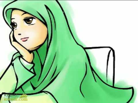 Gambar Animasi Muslim dan Muslimah