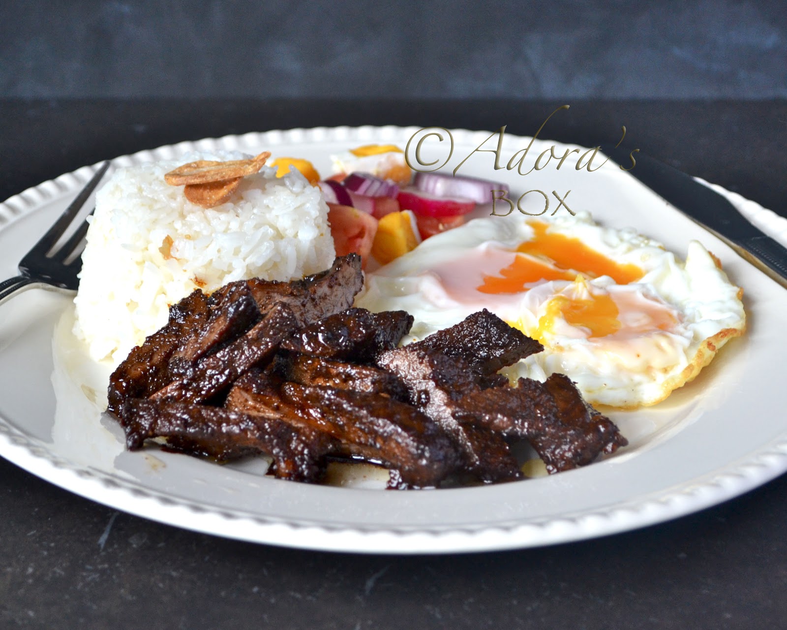 Adora's Box: RED BRAISED BEEF (BEEF PARES)