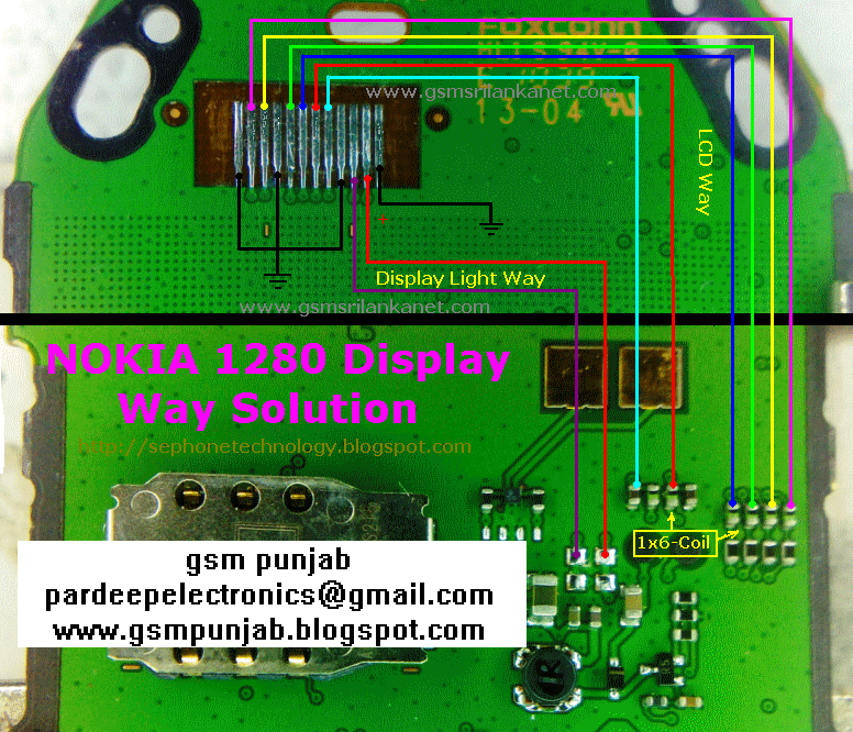 gsm punjab nokia 1280 lcd way and display light gsm punjab gsm form