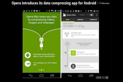 Opera Kenalkan Aplikasi Kompresi Data Untuk Android Opera Kenalkan Aplikasi Kompresi Data Untuk Android
