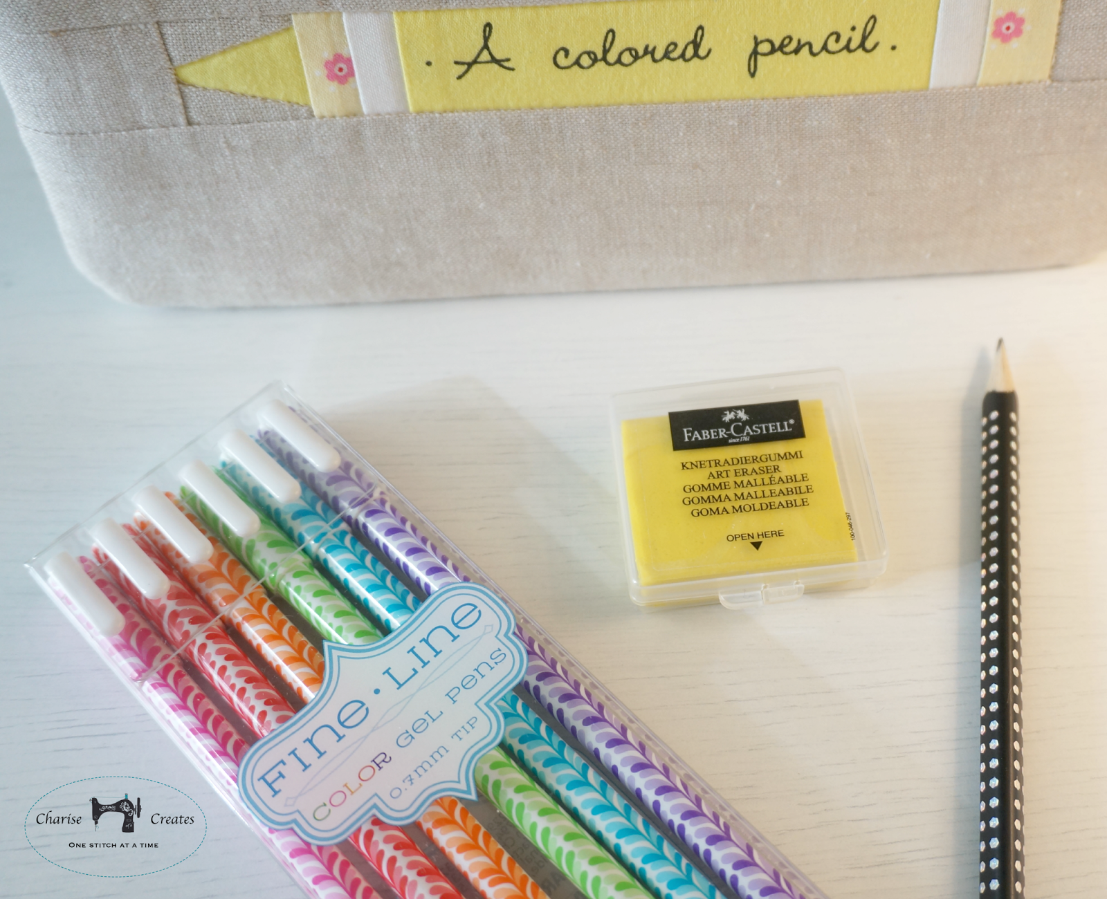 Charise Creates Handmade Gifts Pencil Pouch