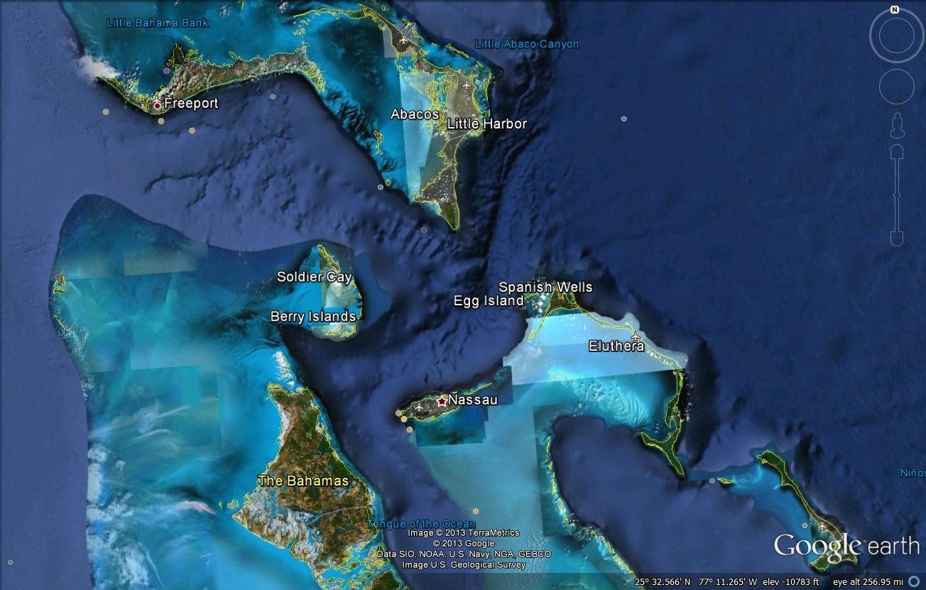 screen capture above displays the area in which we have spent the past couple weeks the darker blue waters are deep very deep thousands of feet deep screen capture above displays the area in which we have spent the past couple weeks the darker blue waters are deep very deep thousands of feet deep