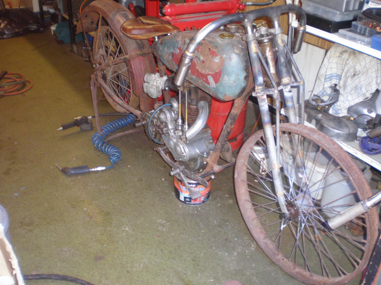 American Motorcycles Norway / Norwegian Peashooter racer`s!