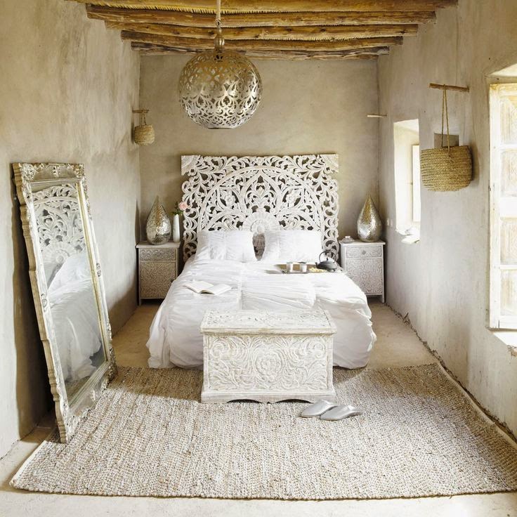 Hippie Hour HIPPIE DECO WHITE BEDROOM Dormitorio Hippie ~ Hippie Hour HIPPIE DECO WHITE BEDROOM