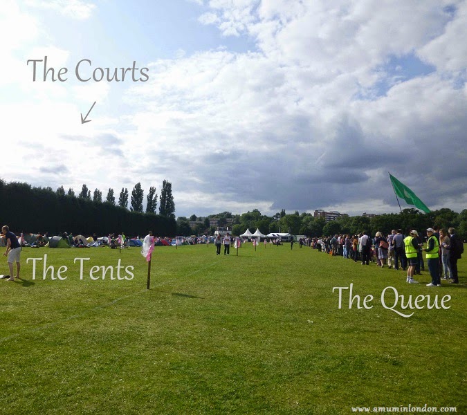 Wimbledon Queue A Mum in London