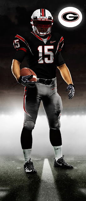Unfunny April Fool's Jokes: UGA Nike Pro Combat uniforms. Unfunny April Fool's Jokes: UGA Nike Pro Combat uniforms.