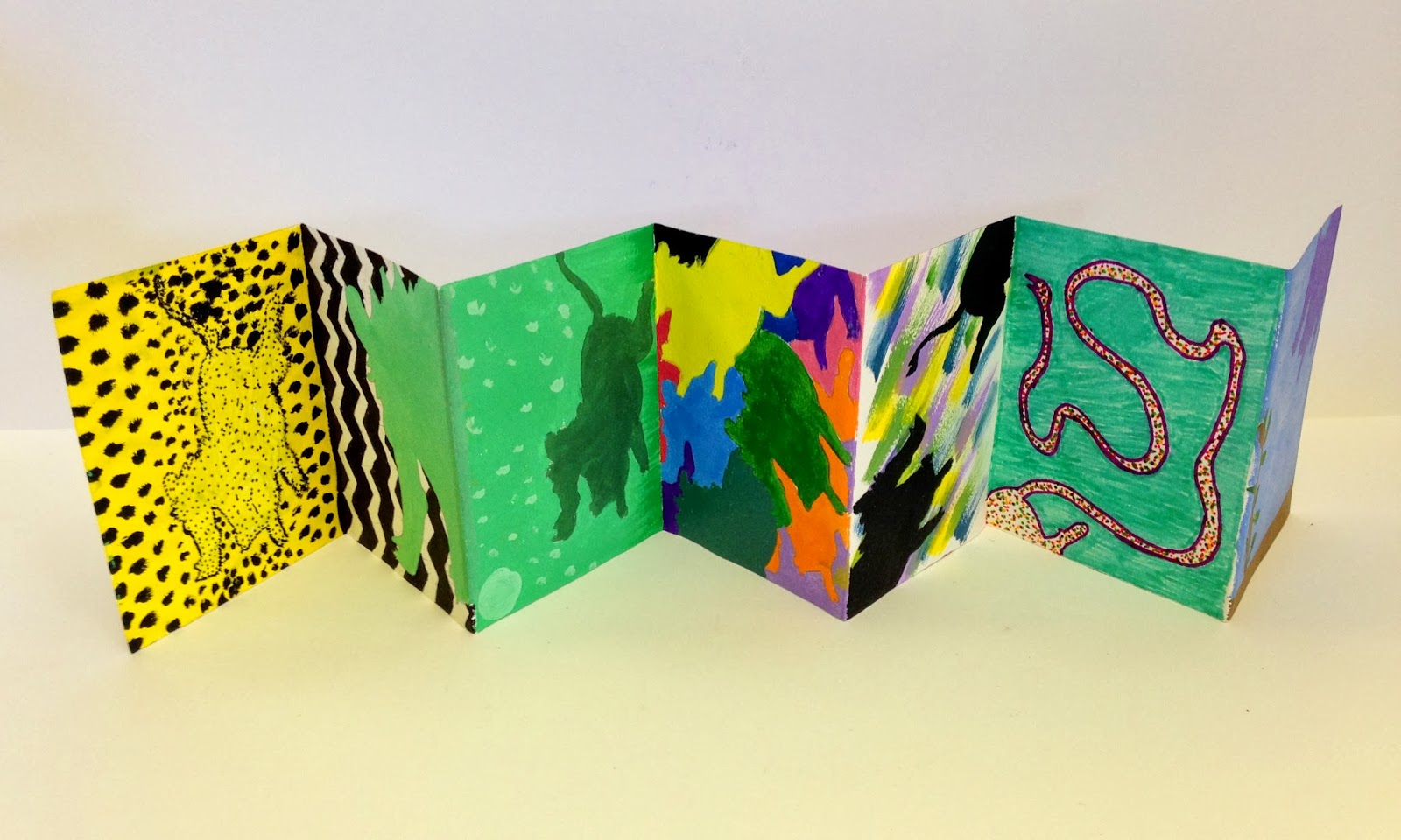 art actually in the classroom elements & principles of design book project