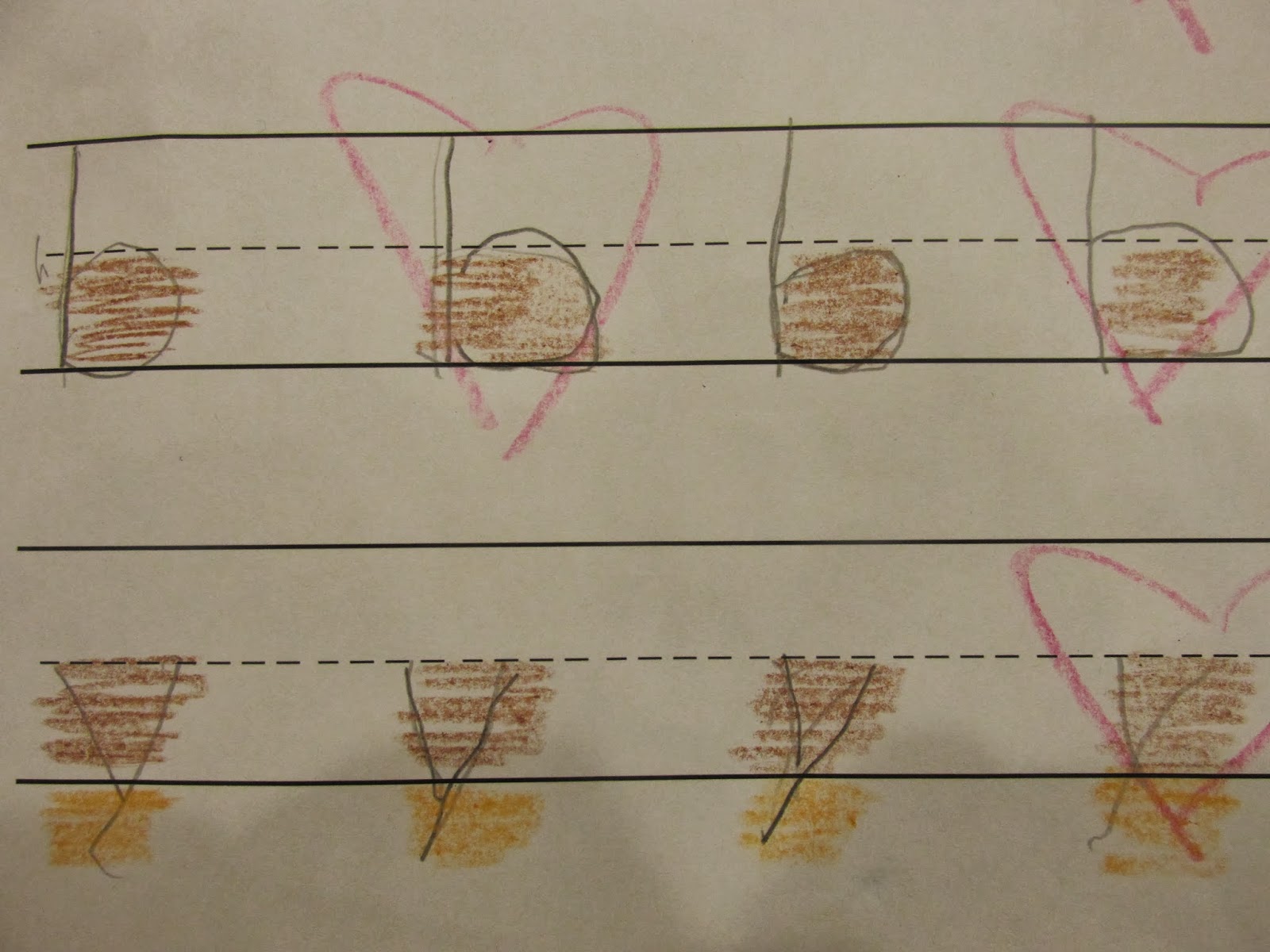 Teach preschooler haw to form letters