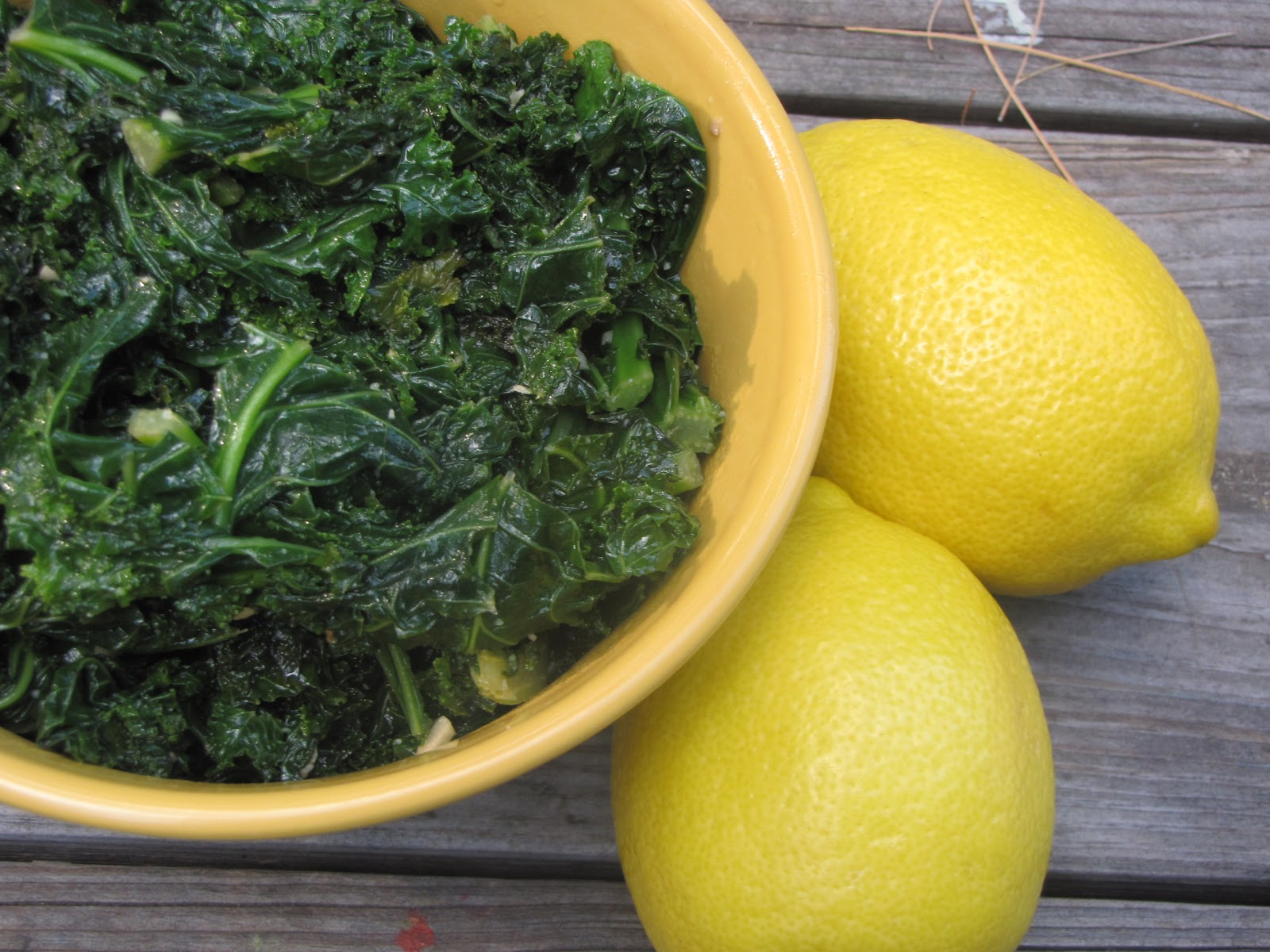 Garlic and Lemon Kale
