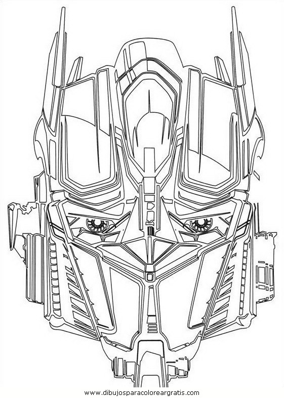 Dibujos para pintar de TransformersDibujos para colorear de tus