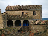 Detall de l'eixida de la cara de llevant de Can Soler Detall de l'eixida de la cara de llevant de Can Soler