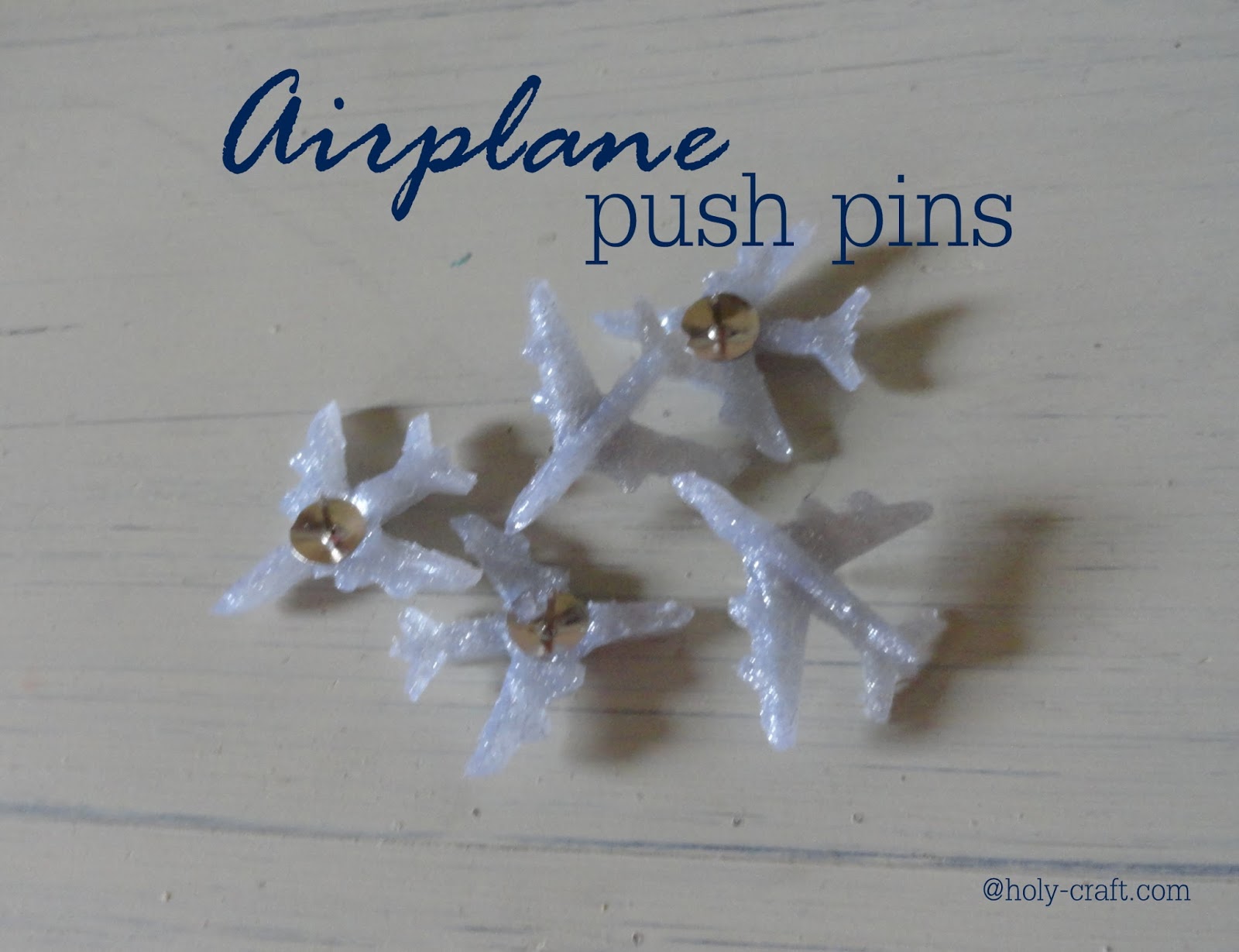 silver push pins