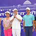 President of India inaugurates mass Yoga event to commemorate the International Yoga Day