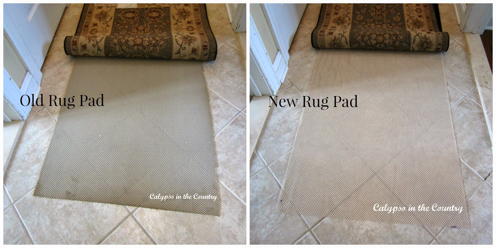 What's Under Your Rugs? A Rug Pad Review Calypso In The Country