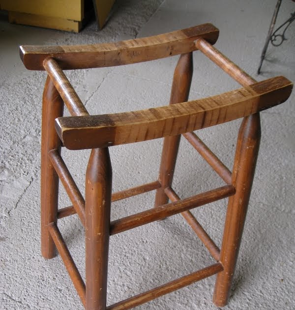 Kammy's Korner Barstool Turned End Table